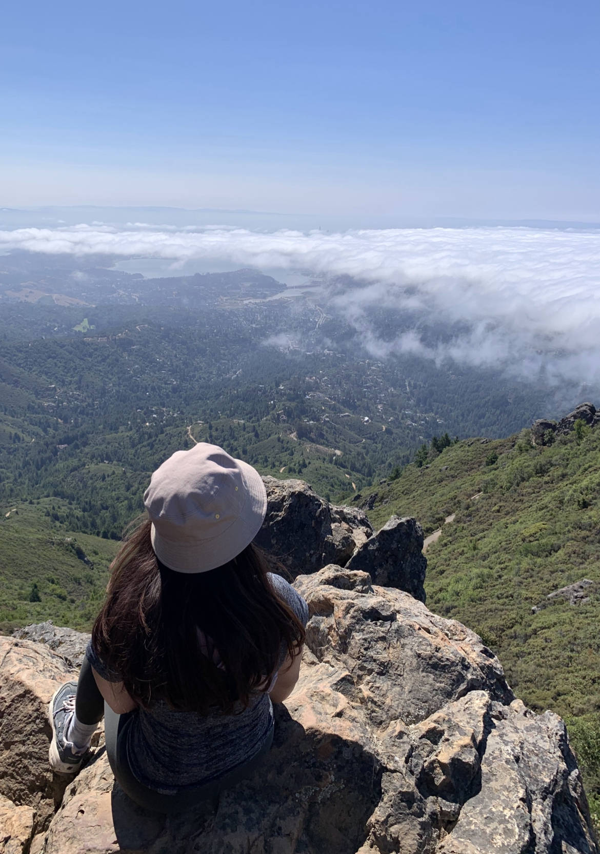 Hiking on Mount Tamalpais, California